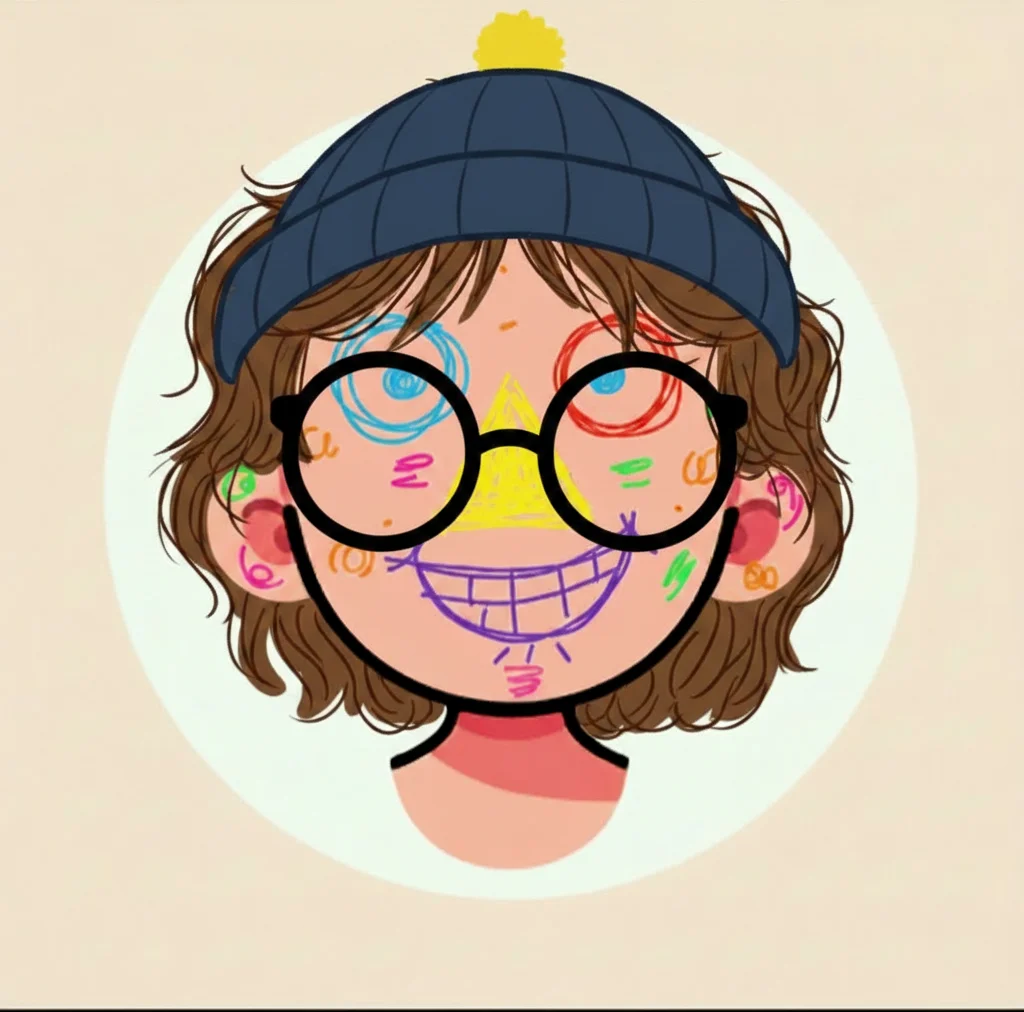 Sketsa wajah karya Siti